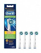 Купить oral-b (орал-би) насадка для электрической зубной щетки crossaction eb50rb, 4 шт в Семенове