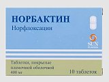 Купить норбактин, таблетки 400мг, 10 шт в Семенове