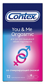 Купить contex (контекс) презервативы you&me orgasmic из натурального латекса 12шт в Семенове