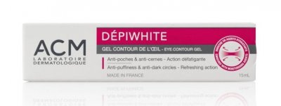 Купить acm depiwhite eye contour, гель для удаления темных пятен кругов мешков под глазами и гиперпигментации вокруг глаз, 15 мл в Семенове