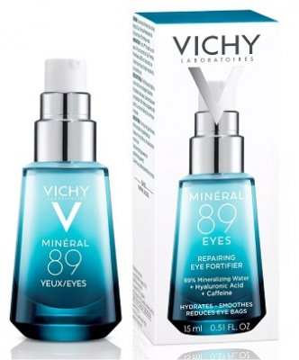 Купить vichy mineral 89 (виши) уход для кожи вокруг глаз восстановление и укрепление 15мл в Семенове