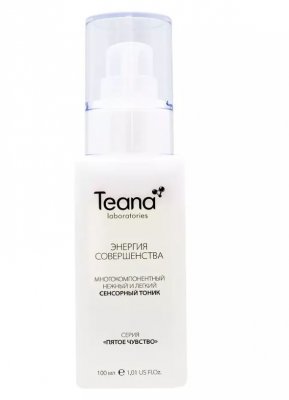 Купить тиана (teana) тоник энергия совершенства многокомпонентный для очищения кожи и удаления макияжа, 100мл в Семенове