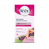 Купить veet easy gel (вит) полоски восковые для нормальной кожи, 10шт в Семенове