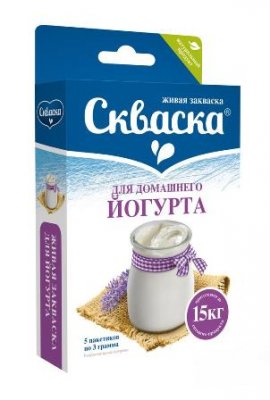 Купить скваска бактериальная закваска для йогурта, пакетики 3г, 5 шт в Семенове