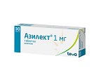 Купить азилект, таблетки 1мг, 30 шт в Семенове