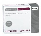 Купить диосмин+гесперидин, таблетки, покрытые пленочной оболочкой 100мг + 900мг, 30 шт в Семенове