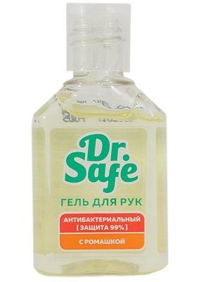 Купить dr safe (доктор сейф) гель для рук антибакетиальный бисаболол с ромашкой, 60мл в Семенове