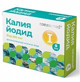 Купить калия йодид консумед (consumed), таблетки 200мкг, 100 шт бад в Семенове