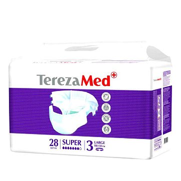 TerezaMed (Терезамед), подгузники для взрослых Super Large, размер 3 28 шт