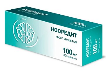 Нооредит, таблетки 100мг 30 шт.