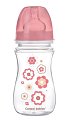 Купить canpol (канпол) бутылочка easystart newborn baby с широким горлышком антиколиковая 3+ мес, 240мл мл, 35/217 розовый в Семенове