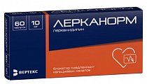 Купить лерканорм, таблетки, покрытые пленочной оболочкой 10мг, 60 шт в Семенове