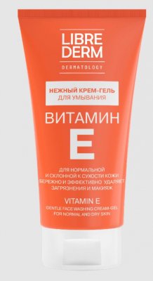Купить librederm витамин е (либридерм) крем-гель для умывания лица нежный, 150мл в Семенове