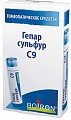 Купить гепар сульфур с9, гомеопатический монокомпонентный препарат минерально-химического происхождения, гранулы гомеопатические 4 гр  в Семенове