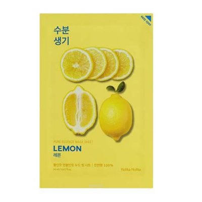 Купить holika holika (холика холика) тканевая маска для лица освежающая лимон pure essence, 20мл в Семенове