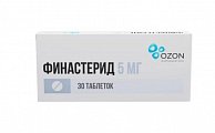 Купить финастерид, таблетки покрытые пленочной оболочкой 5 мг, 30 шт в Семенове