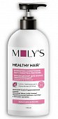 Купить молис (moly's) кондиционер для всех типов волос увлажняющий с кератином и протеинами, 400мл в Семенове