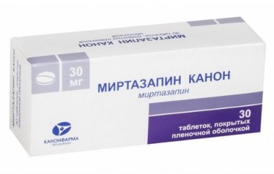 Купить миртазапин-канон, таблетки, покрытые пленочной оболочкой 30мг, 30 шт в Семенове
