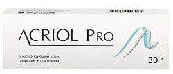 Купить акриол про, крем для местного и наружного применения 2,5%+2,5%, туба 30г в Семенове