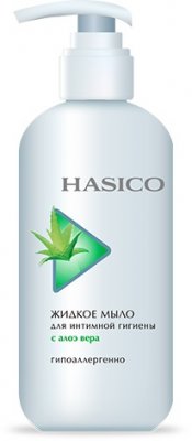 Купить hasico (хасико) мыло жидкое для интимной гигиены алоэ вера, 250мл в Семенове