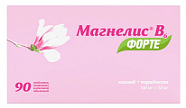 Купить магнелис в6 форте, таблетки, покрытые пленочной оболочкой 100мг+10мг, 90 шт в Семенове