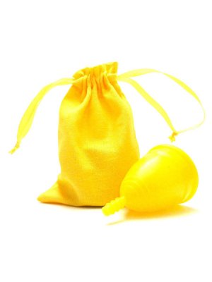 Купить онликап (onlycup) менструальная чаша серия лен размер l, желтая в Семенове
