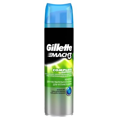 Купить gillette m3 series pure & sensitive (жиллет) гель для бритья для чувствительной кожи, 200 мл в Семенове