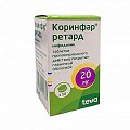 Купить коринфар ретард, таблетки пролонгированного действия, покрытые оболочкой 20мг, 50 шт в Семенове