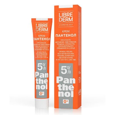 Купить librederm panthenol (либридерм) крем для наружного применения 5%, 50г в Семенове