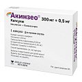 Купить акинзео, капсул набор 300 мг+0,5 мг, 1 шт в Семенове