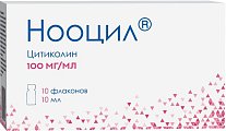 Купить нооцил, раствор для приема внутрь 100мг/мл, флаконы 10мл, 10 шт в Семенове