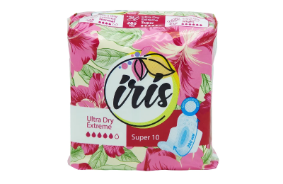 Купить iris (ирис), прокладки ультра супер драй экстрим, 10шт в Семенове