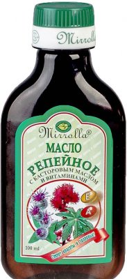 Купить мирролла масло репейное с касторовым маслом и витаминами а и е, 100мл в Семенове