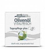 Купить медифарма косметик (medipharma cosmetics) olivenol vitalfrisch крем для лица дневной против морщин, 50мл в Семенове