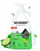 Купить wonder lab (вондер лаб) экогель для умывания и мытья рук бергамот и мандарин, 540мл в Семенове