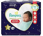 Купить pampers premium care (памперс) подгузники-трусы ночные размер 3, 6-11кг, 28шт в Семенове