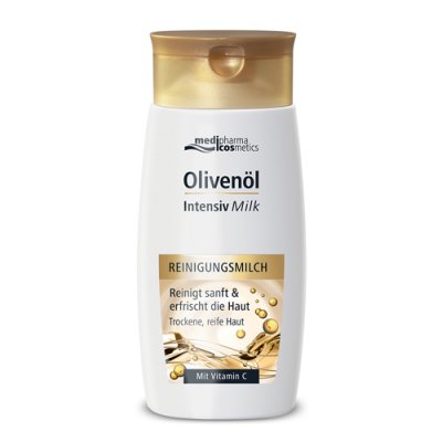 Купить медифарма косметик (medipharma cosmetics) olivenol молочко для лица очищающее интенсив, 200мл в Семенове