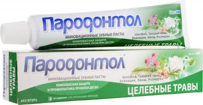 Купить пародонтол зубная паста целебные травы, 63г в Семенове