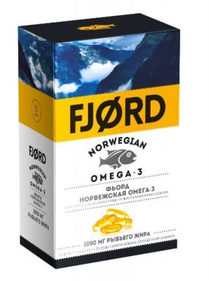 Купить фьорд (fjord) норвежская омега-3, капсулы 60 шт бад в Семенове