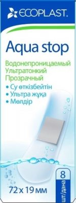 Купить ecoplast aqua stop mini набор водостойких пластырей, 8 шт в Семенове