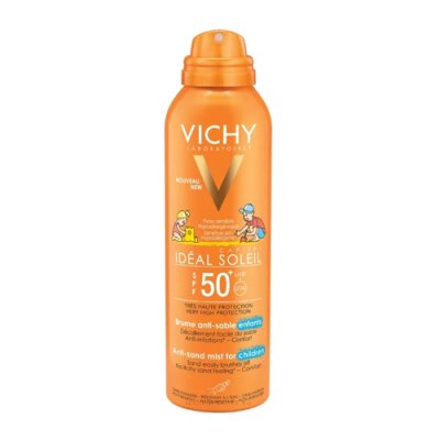 Купить vichy capital soleil (виши) спрей-вуаль детский анти-песок для лица и тела 200мл spf50 в Семенове