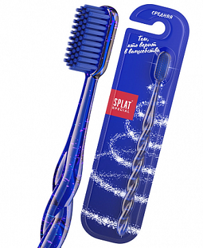 Splat special (Сплат) зубная щетка комплексная белоснежная улыбка, средняя