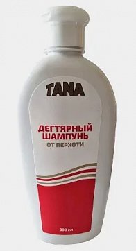 Tana (Тана) дегтярный шампунь от перхоти, 300мл