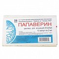 Купить папаверин, раствор для внутривенного и внутримышечного введения 20мг/мл, ампулы 2мл, 10 шт в Семенове