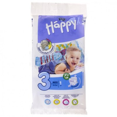 Купить bella baby happy (белла) подгузники 3 миди 5-9кг 1 шт в Семенове