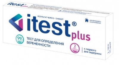 Купить тест для определения беременности itest (итест) plus, 2 шт в Семенове