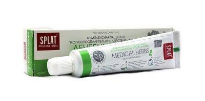 Купить сплат (splat) зубная паста компакт лечебные травы, 40мл в Семенове