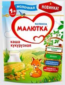 Купить малютка каша молочная кукурузная с 5 месяцев, 220г в Семенове