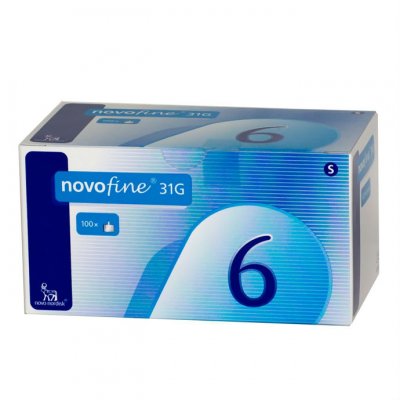 Купить иглы novofine (новофайн) для шприц-ручки 31g (0,25х6мм), 100 шт в Семенове