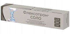 Купить флексотрон соло, имплантант вязкоэластиный стерильный для внутрисуставных инъекций 2,2%, 22мг/мл, шприц 3мл в Семенове